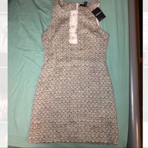 Tweed Knit mini dress